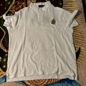 White Ralph Lauren polo shirt